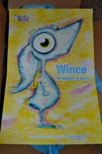 Worry Woo Wince Back of Poster